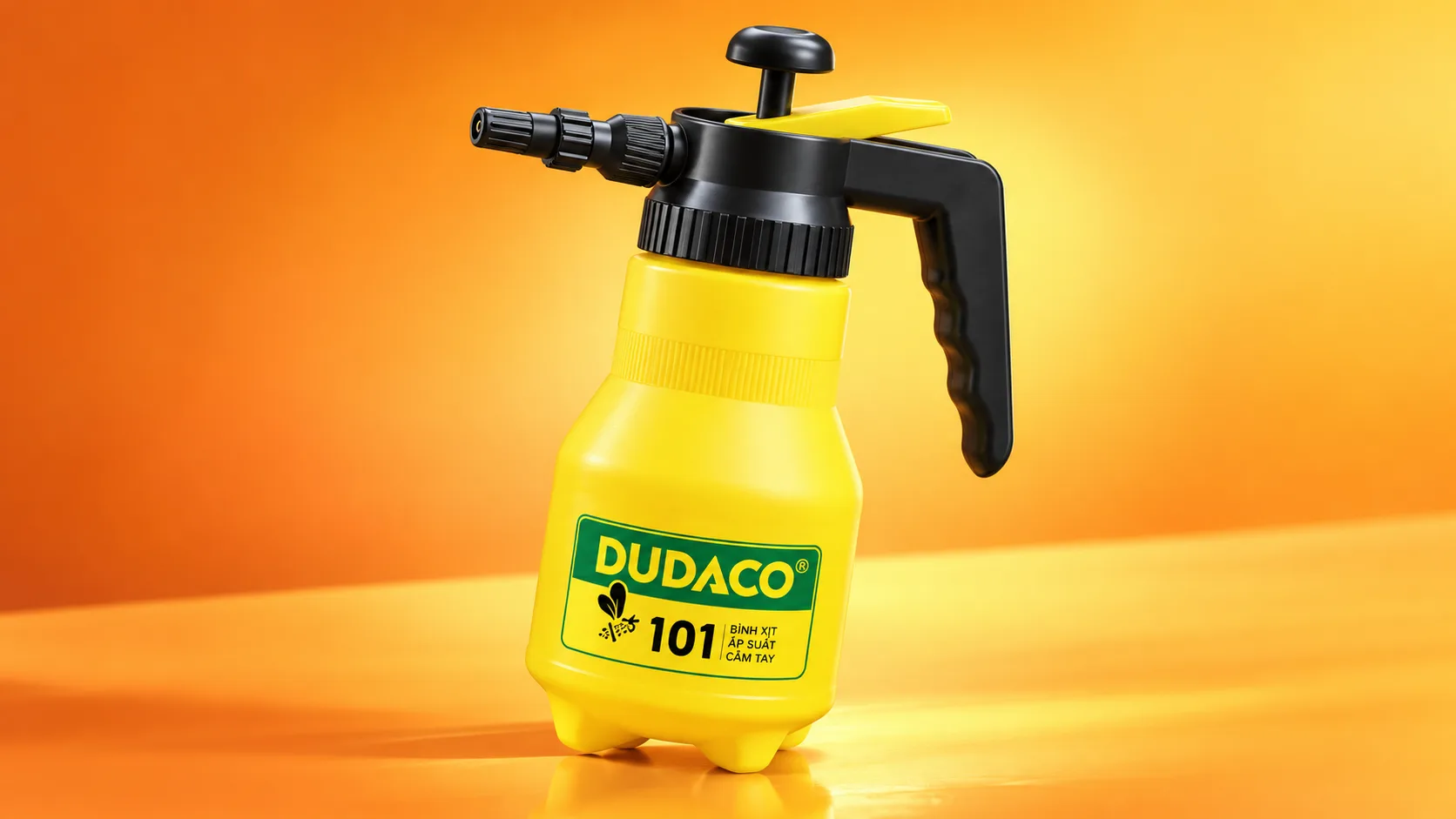 Chi tiết cấu tạo cơ khí béc phun đồng thau và cần bơm áp suất Dudaco