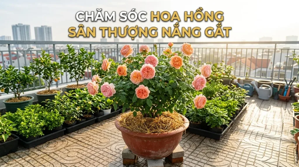 Trồng Cây Ăn Trái Trong Chậu Trên Sân Thượng: Cẩm Nang Đậu Quả & Cảnh Quan Chuẩn Vườn Xanh Sân Thượng