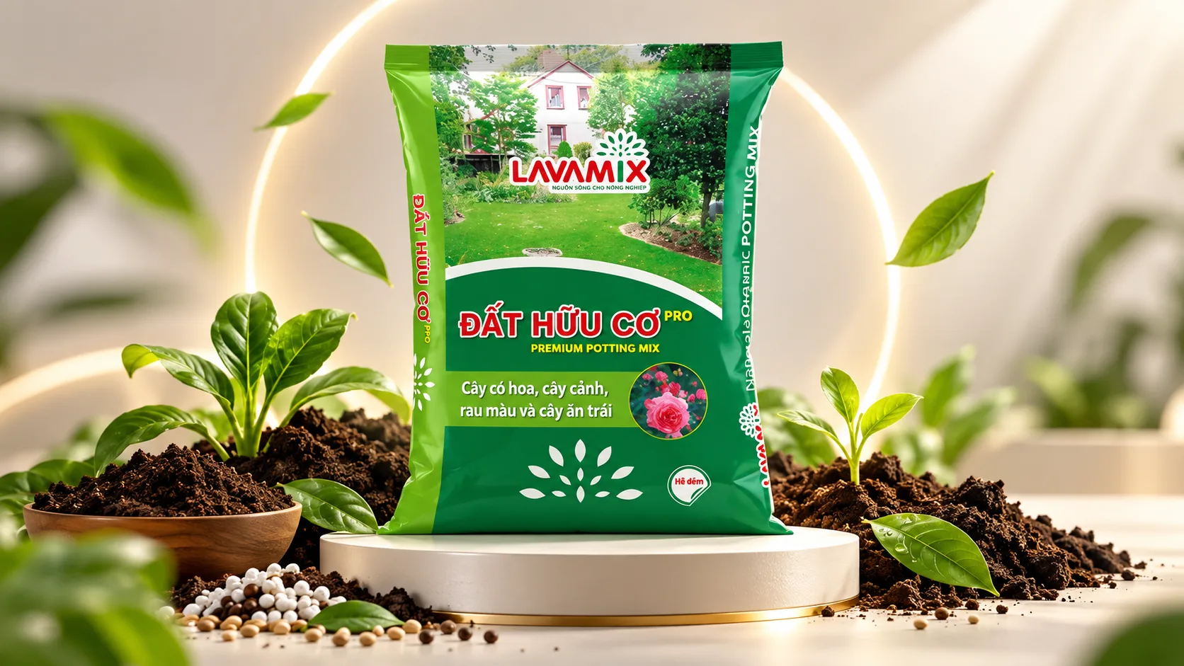 Thực tế kiểm nghiệm độ bền và hiệu quả canh tác với Đất hữu cơ Lavamix Pro