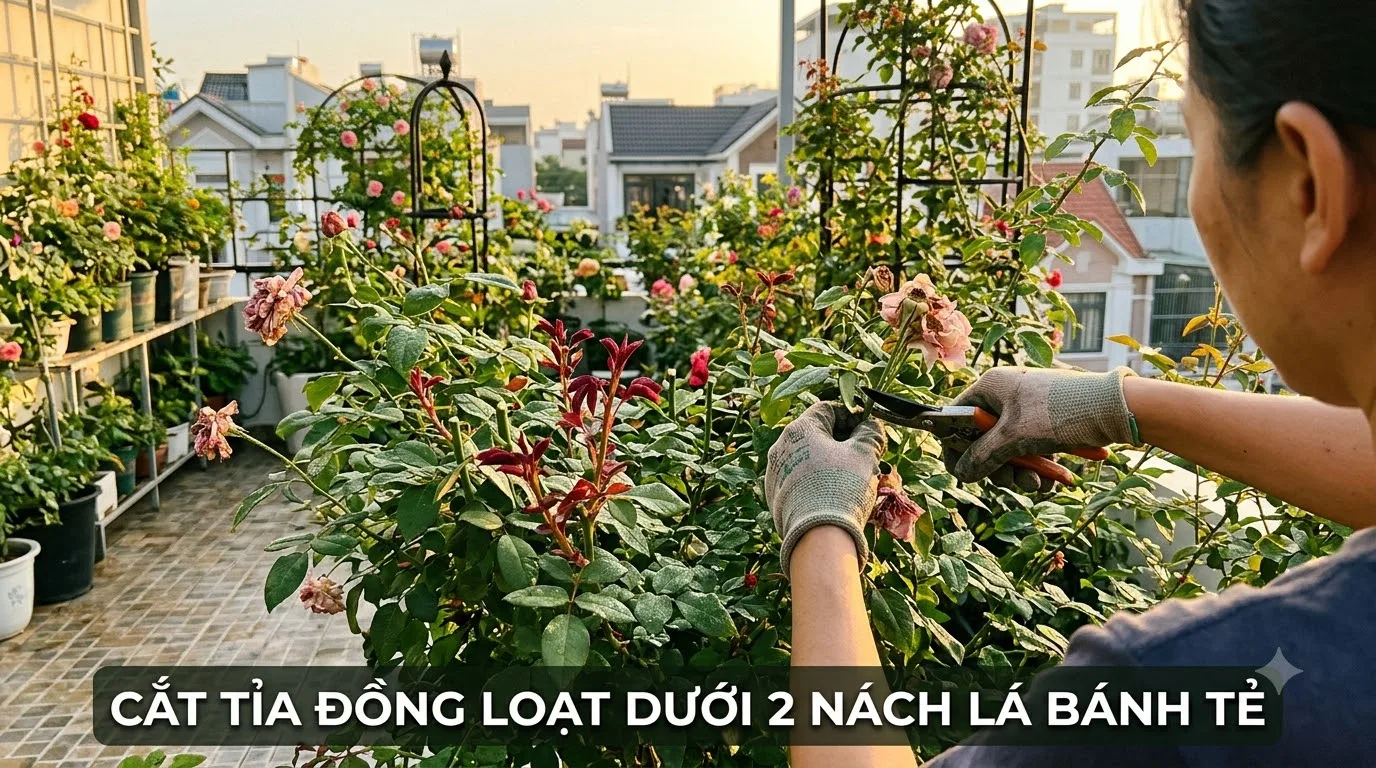 Bảng so sánh định lượng chất lượng của Kéo cắt cành thép SK5 Nhật Bản cán nhôm trợ lực chuẩn Vườn Xanh Sân Thượng