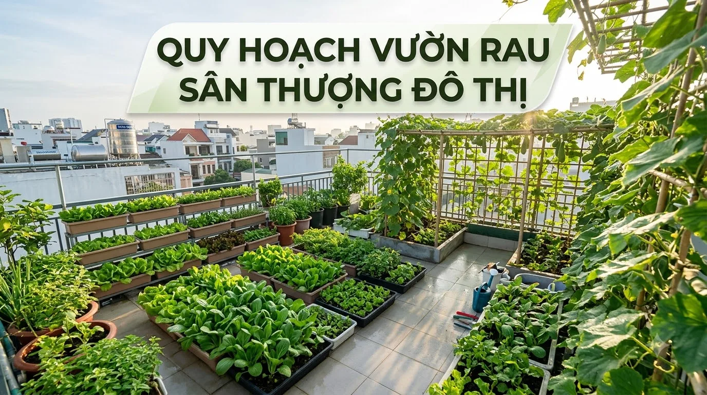 Kích thước lối đi chuẩn công thái học thuận tiện chăm sóc thu hoạch rau