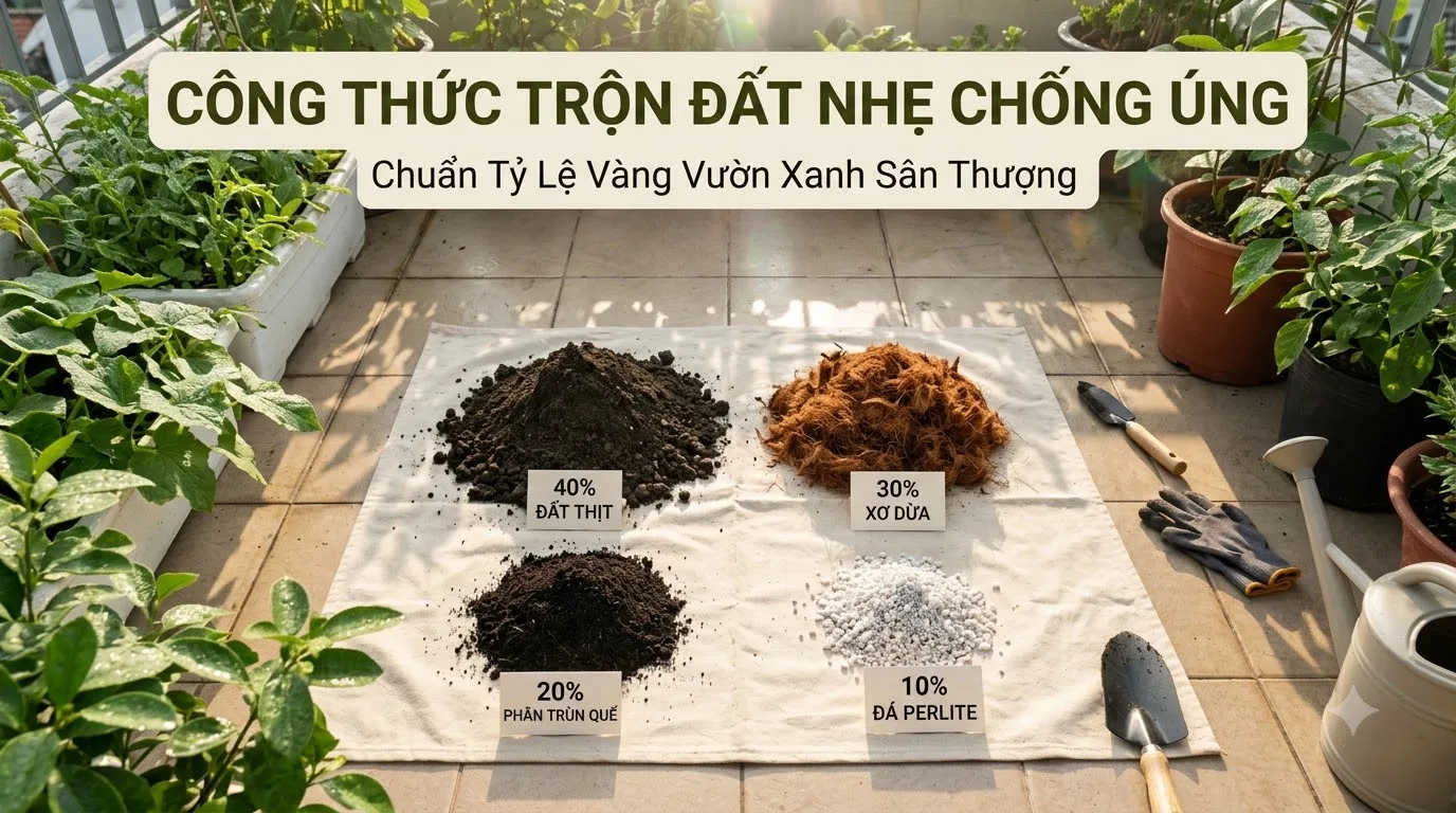 Kỹ thuật ngâm xả chát tanin xơ dừa bằng nước vôi nông nghiệp