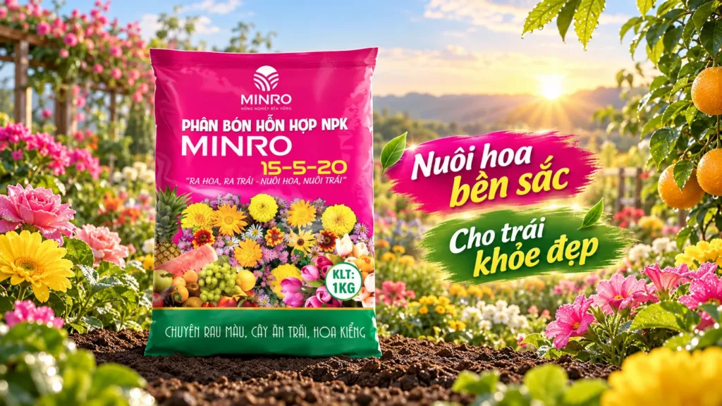 Phân Bón Minro NPK 15-5-20 Và 30-9-9: Hướng Dẫn Sử Dụng