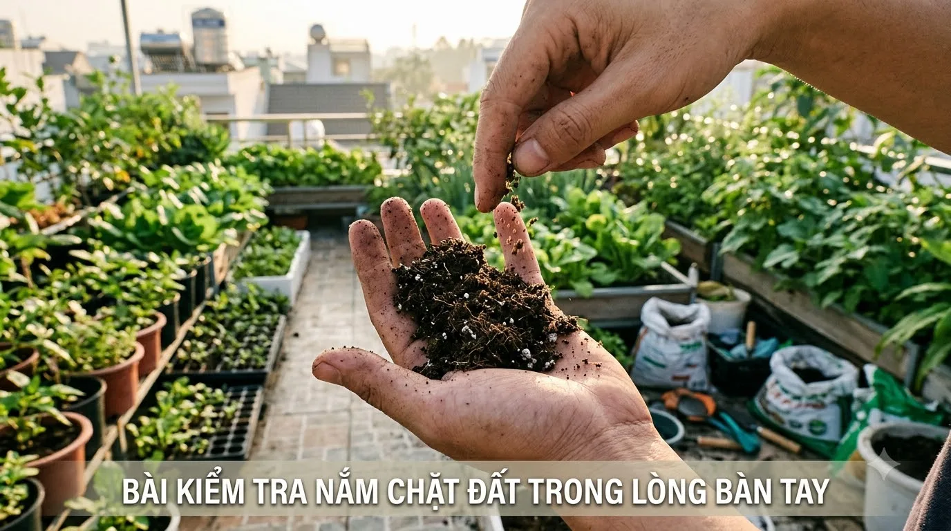 Rác bếp lên men biến thành mùn đen màu mỡ sau 14 ngày chôn đất