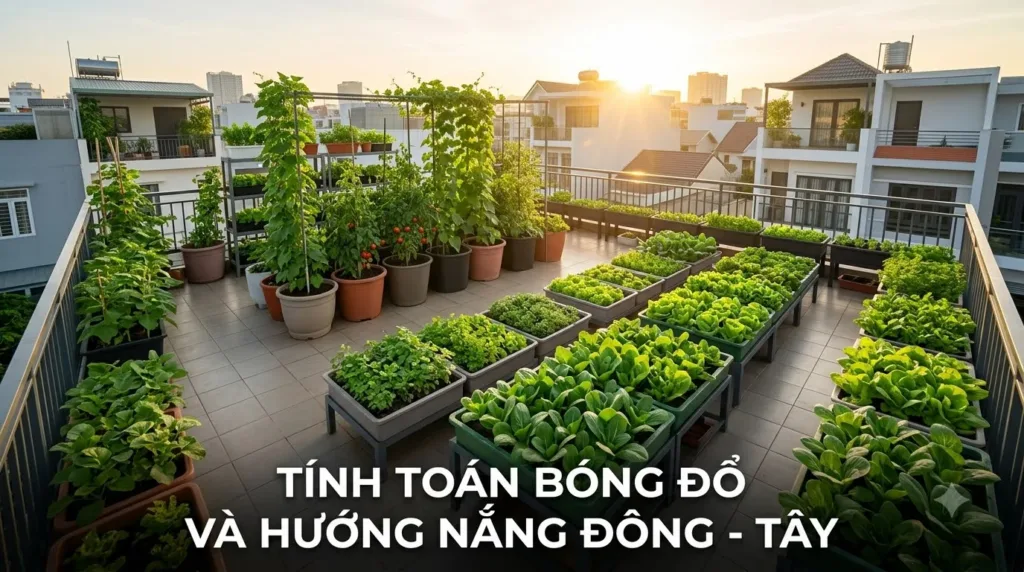Cải Tạo Sân Thượng Trồng Rau: Hướng Dẫn Thiết Kế Vườn Nhà Phố Khoa Học Chuẩn Vườn Xanh Sân Thượng