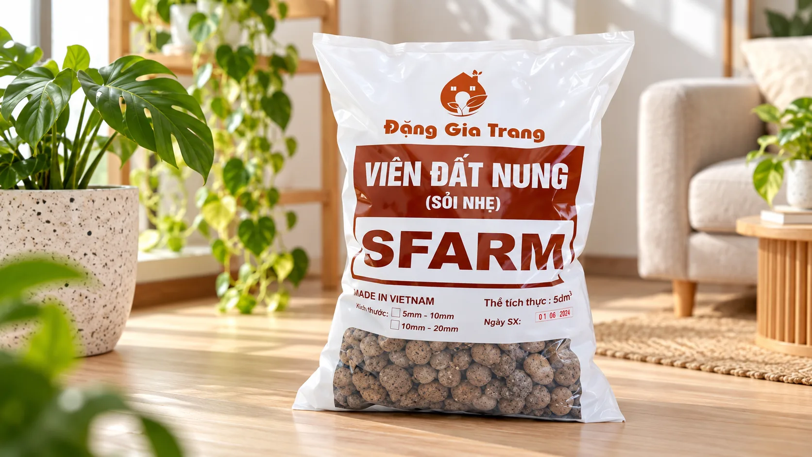 Cấu tạo và đặc tính kỹ thuật vượt trội của Viên đất nung sỏi nhẹ Keramzit 5-20mm